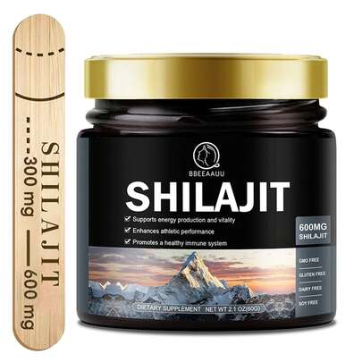 60g Himalayan Shilajit Resin,High Potency, Fulvic Acid,Energy Boost & Immunity