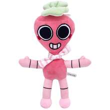 Dandy's World Fantasy Theme Plush Doll Series - Limited Edition Art Doll Collection, Christmas Tree Decoration/Thanksgiving Table Decoration, Soft Material With Personification Design, Exclusive Gift For Adult Collectors And Enthusiasts - 紅色 - 查看 9