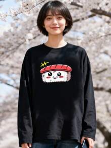 Women T-Shirts - Black - View 1