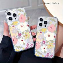 Adecuado para Samsung S22 S22PLUS S22ULTRA S23 S23FE S23PLUS S23ULTRA S24 S24FE S24PLUS S24ULTRA Compatible con iPhone16 15 14 13 12 11Pro Max X X/SMAX Funda Magnética Antisuciedad de Moda, Funda de Protección Magnética Transparente con Patrón de Flores y Graffiti - Colores mixtos - Ver 7
