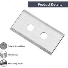 9/18/30-Piece LUBO AWD Mower Blade Replacement Kit - Compatible With 5000/3000/1000 Models | Premium Stainless Steel Double-Hole Blades + 24 Screws (Note: Actual Screws May Vary From Images) - Multicolor - View 5