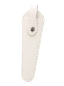 Customized Hair Cutting Scissors PU Protective Case, Pet Grooming Shears PU Leather Sleeve, Matte Scissors Storage Bag, Scissors Protective Cover To Prevent Injury, Suitable For Household Scissors, Salon Scissors, Pet Grooming Scissors, Tailor Small Scissors, Custom Leather Sleeve