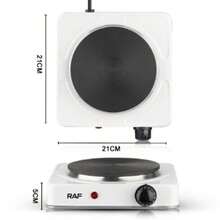 Cocina eléctrica portátil de un quemador de 1000 W - Cocina de acero inoxidable fácil de limpiar de 1000 W - Tipo de Enchufe A USA (110-127V) - Ver 8