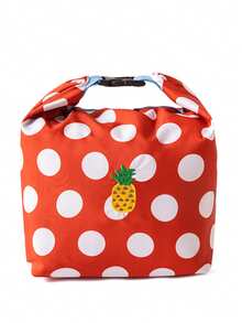 1 Peça Bolsa Térmica Minimalista e da Moda, Adequada para Trabalhadores de Escritório, Caixa de Bento de Grande Capacidade para Acampamento ao Ar Livre, Piquenique, Organização de Alimentos de Cozinha, Escola ou Trabalho - Sem Contato com Alimentos, 4 Opções de Cores Bolsas Térmicas Bolsa Térmica Caixa de Almoço Lancheira para Mulheres para Homens Essenciais de Viagem - Multicolorido - Visão 12