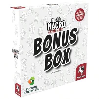 Spiele MicroMacro: Crime City Bonus Box Board Game