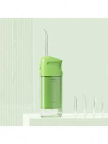 جهاز تنظيف الأسنان بالماء الكهربائي، غير سلكي محمول، مع 3 أوضاع و4 فوهات، خزان قابل للسحب، أجهزة تنظيف الأسنان بالطاقة للعناية الفموية المنزلية، مثالي للرحلات والسفر التجاري والهدايا في المناسبات