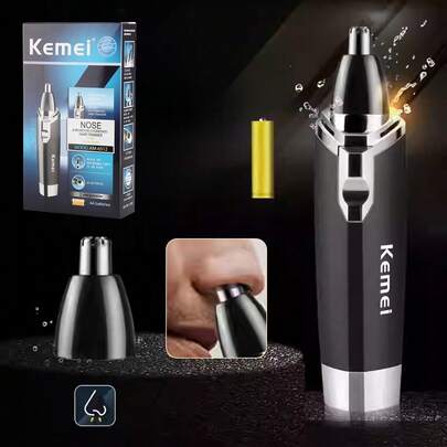 Removedor de Pelos Nariz e Orelha - Aparador Cortador Sem Dor, Seguro para Uso Diário