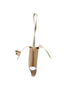 葡萄酒礼品袋，双层耐用葡萄酒手提袋，可重复使用的PU皮革香槟礼品袋 - 彩色 - 查看 11