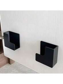 壁挂式体脂秤收纳架，无需钻孔，粘贴式安装，浴室及家庭健身房收纳神器，耐用塑料材质，节省空间，时尚设计，结构稳固 - 彩色 - 查看 10