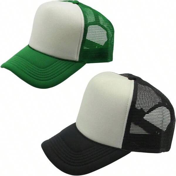 Craftman High Crown Foam Front Mesh Back Classic Trucker Hat With Adjustable Snapback For Men And Women