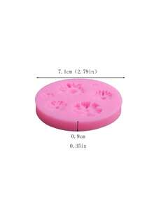 1pc DIY 3D Daisy Flower Gypsum/Resin/Silicone Mold - Pink - View 7
