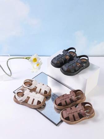 1 Pair Kids Soft Bottom Anti-Slip Comfortable Casual Versatile Indoor/Outdoor Sports Sandals