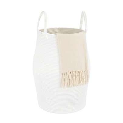 Extra-Large Woven Rope Laundry Hamper – Durable Foldable Design With Handles For Easy Transport – Perfect For Clothes, Linens, Toys & Household Storage