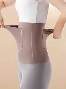 带口袋的保暖抓绒腰带，温暖呵护腹部和胃部，男女通用 - 彩色 - 查看 12