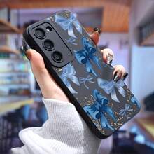 Funda de Teléfono con Lazo de Pantalla Completa Adecuada para Samsung Galaxy S25 Ultra/S24 PLUS/S23+/S22/S21 Series, Antigolpes Antideslizante, Ligera, Nuevo Diseño de  de Moda, Funda Protectora de TPU de Alta Calidad, Funda de Uso Diario, Funda Protectora Antigolpes, Funda de Teléfono de Moda, Material Duradero, Impresión UV, Funda de Teléfono Ultrafina, Cubierta Protectora, Usuarios de Smartphones, Entusiastas de la Moda - Colores mixtos - Ver 1