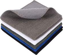 Microfiber Dish Cloth For Washing Dishes, 2025  Kitchen Cleaning Cloths, 5 Color Assorted 12Inchx12Inch 10 Pack - Assortedcolor-1 - View 9