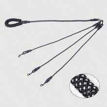 Correa para mascotas resistente 3 en 1, correa para perro de múltiples cabezales, adecuada para Golden Retriever y otros perros