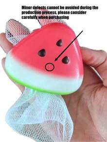 1/3/6pcs Watermelon Stress Ball, Realistic Watermelon With Good Tactile, Softness And Slow Recovery Of Fruits, Stress Relief Toy
