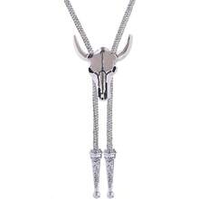 GelConnie Western Bolo Tie For Men Women Rhinestone Bolo Tie Album Tour Inspired Sparkly Neck Ties For Wedding And Concert - 黑馬與黑色水鑽繩 - 查看 7