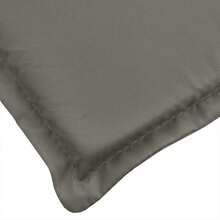 vidaXL Gartenbank-Auflage Melange Dunkelgrau 150x50x7 Cm Stoff - Grau - Übersicht 5
