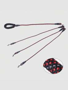 Correa para mascotas resistente 3 en 1, correa para perro de múltiples cabezales, adecuada para Golden Retriever y otros perros