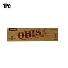 Confezione da 24 di OHIS Cartine per rollare di alta qualità ((1 confezione include 32 fogli di tabacco e 32 filtri) - Cartine per arrotolare a mano in pura cellulosa di legno, combustione lenta, ideali come regalo per la Festa della Mamma, della Festa del Papà, San Valentino, Natale e altre occasioni