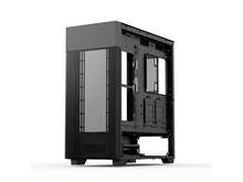 Rosewill FBM-X7 Black ATX Mid Tower Case - Hinged Tempered Glass Side Panel, High Airflow, 4 X PWM ARGB Fans, Pre-Installed 650W 80+ Gold Power Supply - Black - View 4