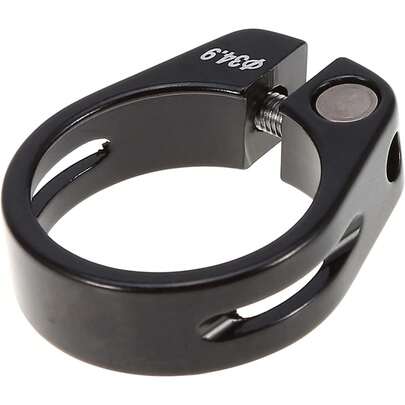 EstiloTendenciaVGEBY Abrazadera De LiberacióN RáPida Para Tija De SillíN De Bicicleta De AleacióN De Aluminio Para 30,4/30,8/31,6 Mm Solo Para Marcos De AleacióN De Aluminio (Color Negro)Calidad PremiumVersióN Mejorada
