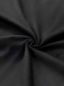 Elly De La Cruz Inspired Men's Baseball Graphic T-Shirt - 220g Heavyweight Cotton Jersey Knit, Dynamic Baseball Player Action Design With "Thou Shall Steal 2nd Base" Slogan, Heat Transfer Print Casual Sports Fan Apparel, Round Neck Short Sleeve Tee For Men, Holiday Gift, Breathable Material, Durable Fabric, Athletic Apparel - 黑色 - 查看 4