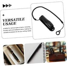 Veemoon Portalápices Antipérdida Elástico 2 Piezas Soporte Para Bolígrafos Y Lápices Ópticos Con Cordón Retráctil Para Oficina Y Uso Diario - 1 - Ver 4