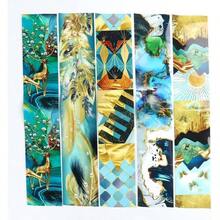 10 Sheets Nail Foil Flower Nail Stickers Floral Nails Design Starry Sky Foils Nail Art Nail Transfer Foil Nail Decals Nail Salon Decoration - Style 3 - 查看 4
