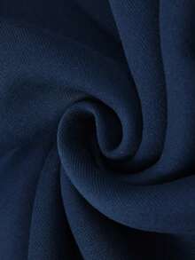 Suéter de punto con media cremallera de manga larga casual para hombre GRDR, versátil para uso diario - Azul Marino - Ver 8