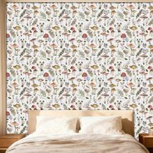 1 Piece Small Floral Series Large Area Wall Sticker PVC Material Self-Adhesive, Spring Bedroom Whole Wall Renovation/Rental Whole House Decoration/Girl's Heart Room Layout 17.71x78.74in Large Size Warm Countryside Style Home Wall Decoration - Multicolor-wall Stickers - View 7