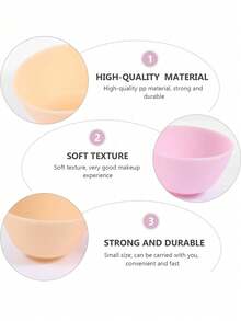 5pcs/Set Odorless Anti-Scratch Face Mask Bowl Set With Mask Brush, Mixing Bowl, Measuring Cup For Facial, Mud And Other Skincare Products