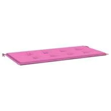 vidaXL Gartenbank-Kissen Rosa 120 X 50 X 4 Cm Oxford Stoff - Red - View 2
