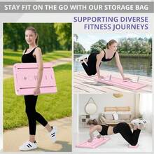 10 In 1 Multi-Functional Ab Exercise Board, Home Pilates Reformer, Abs Workout Equipment For Abdominal & Core Strength Training, Exercise Board For Home Gym Fitness,Foldable, Lightweight And Efficient - 紫色 - 查看 8