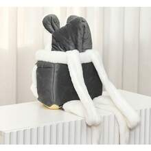 Tragbarer Winter-Warmrucksack für Katzen und kleine Hunde mit weich thermisch gefütterter, ergonomischer Konstruktion und sicherem Geschirrsystem - bequemer Haustier-Rucksack mit Aufbewahrungstaschen und Sicherheitsschnalle, geeignet für Reisen und Outdoor-Aktivitäten