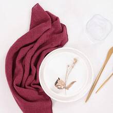 4/6/12pcs/Set 12.6*12.6 Inch Solid Color Cloth Napkins,Minimailst Design For Restaurant Home Decor,For Wedding,Cocktails,Halloween,Autumn,Thanksgiving And Daily Use - Multicolor - View 35