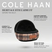 Cole Haan Men's Heritage Behind-The-Head Earmuff - Oxford Tan Multi - Xem 7