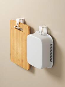 2/4pcs Adjustable Plastic Basin Hanger - No-Drill Wall Mount Storage Rack For Kitchen & Bathroom, Contemporary Style, Utility Hooks Adjustable Washbasin Hook, Wall-Mounted Washbasin Hook For Home Bathroom - Multicolor - View 12