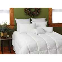 De corazon Lifestyle Edredon Hotelero Pluma Down Alternativo Acolchado Grueso -P/Home and Hoteles 5 Estrellas Hipoalergenico Forro 100% Algodon Individual - blanco - Ver 2