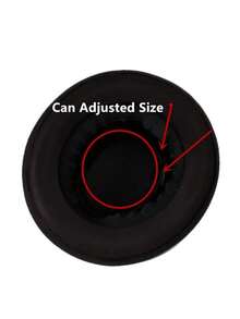 1 szt. Modny męski kapelusz fedora, 100% poliester i superelastyczne włókno, regulowany okrągły kapelusz jazzowy Pork Pie, materiał nieelastyczny, pranie ręczne – męski dodatek modowy