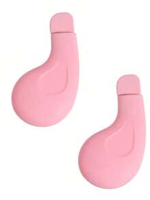 1/2 pezzi Raschietto per punti neri, pulitore delicato dei pori del viso, strumento per l'esfoliazione della pelle, adatto per la pulizia dei punti neri, rimozione delle impurità, spatola per la cura della pelle non elettrica con superficie testurizzata, manico di colore verde chiaro/rosa/beige/viola, facile da impugnare, accessorio per la pulizia dei pori