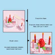 1 zestaw zabawek do udawania, kreatywny projekt tortu do udawania dla dzieci, gry, zabawki drewniane>Naczynia kuchenne, zabawa dla dzieci, udawane jedzenie, zabawki księżniczki, zabawki dla dziewczynek w wieku 2 lat