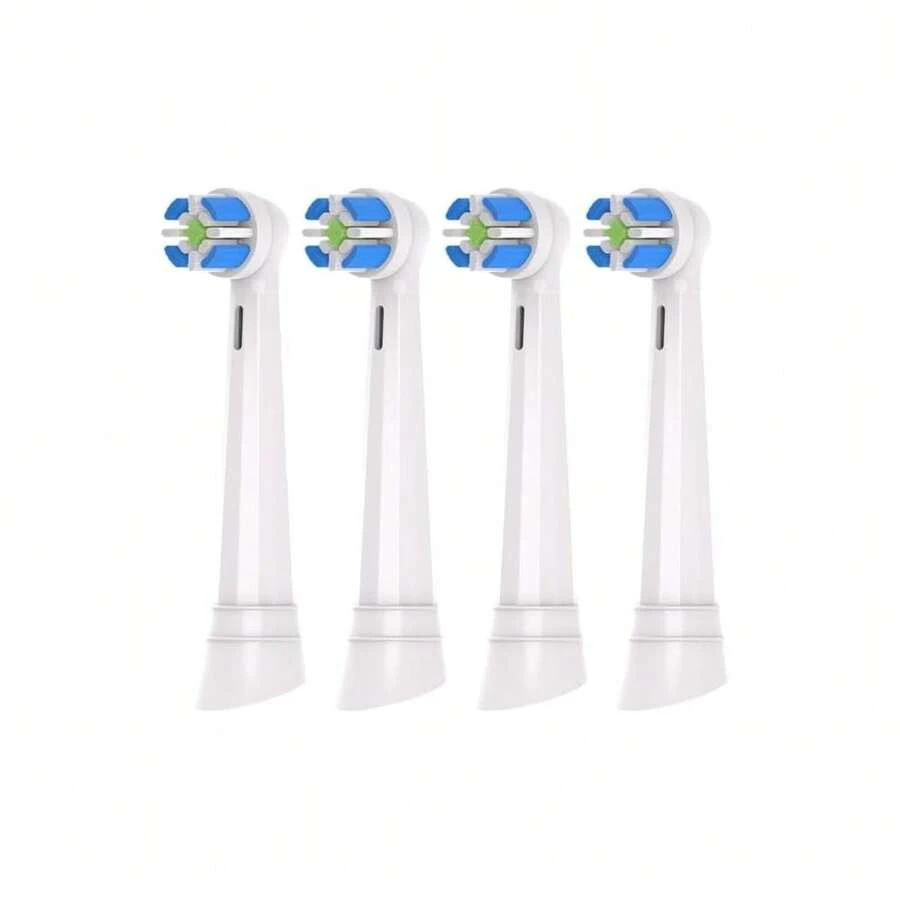 Replacement Heads "Compatible With" Oral B IO Electric Toothbrush,Toothbrush Brush Heads Compatible With" IO 3/4/5/6/7/8/9 Series, 4 Count Plaque Control (White){Inchcolor_nameinch:InchWhiteinch,Inchsize_nameinch:Inch4Count(Packof1)Inch} - 白色 - 查看 1