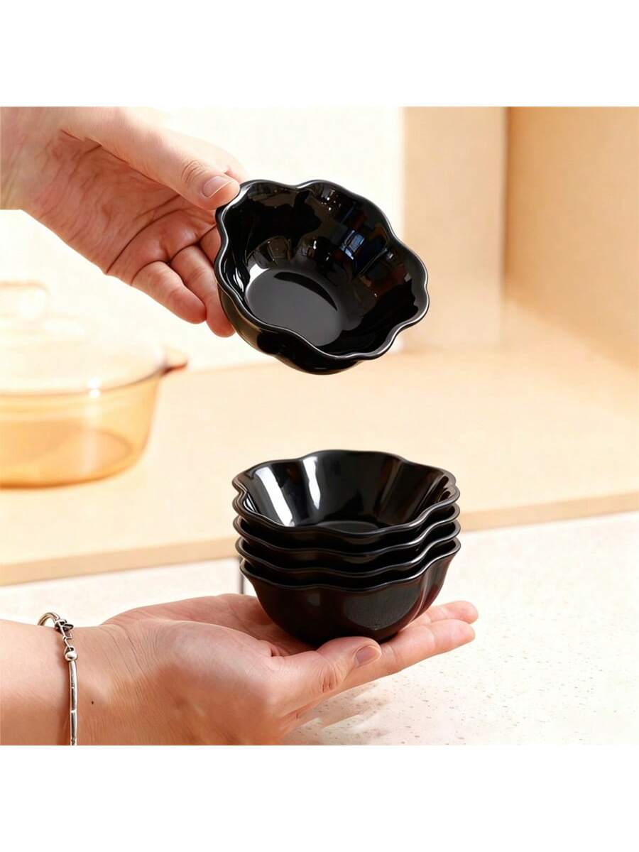 طقم أطباق غمر لا تنكسر 10 قطع – بولي بروبلين لون ك...