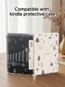 极简圣诞树图案保护套，兼容 iPad 10 代、iPad 10.2/iPad Mini 6/iPad Mini 7/9.7、Galaxy Tab A9 Plus，3+Y 可折叠防弯折，内置笔槽，适用于 Kindle（11 代）2022 年发布，硅胶加固边角，自动唤醒/睡眠功能，完美日常保护，是情人节、圣诞节和春季浪漫礼物的理想之选，时尚简约设计。 - 彩色 - 查看 8