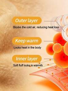 Plus Size 1pc 200g Sexy Sheer Pantyhose, Plus Size Women's One-Line Crotch, Invisible Crotch, Multiple Colors Available, Autumn/Winter Business Sexy Pantyhose, Plus Size Leggings, Fleece-Lined Warm Pantyhose, Suitable For 0-15°C - 米色 - 查看 3