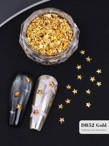 1 Hộp/2 Hộp Trang Trí Móng Tay Hình Ngôi Sao Vàng & Bạc, Phụ Kiện Trang Trí Móng Tay Hình Cây Thông Noel & Ngôi Sao, Đồ Trang Trí Móng Tay, Tự Làm Móng Tay Trang Trí Thanh Lịch, Vật Tư Làm Móng Tay - Nhiều màu - Xem 4