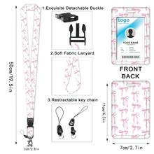 1 Conjunto (Clipe de Crachá + Cordão + Porta-Cartão) Cordão Verde com Gato para Cartões de Identificação e Chaveiros, Carretel de Crachá Divertido com Clipe de Mosquetão Giratório 360°, Cordão Ajustável Destacável, Protetor Vertical de Cartão de Identificação, Adequado como Presente para Família, Amigos, Professores, Enfermeiros, Estudantes, Médicos, Colegas - Gato do Prado Verde